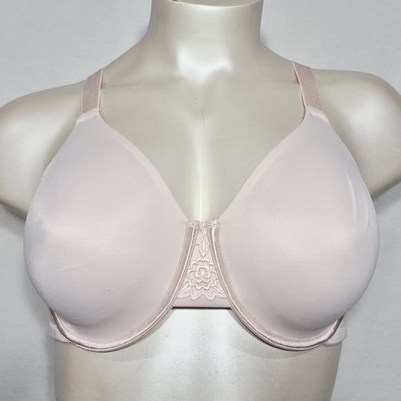 46C Vanity Fair 76080 Back Smoothing Full Figure Minimizer Underwire Bra‎ Pink - Picture 1 of 4